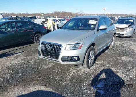 2016 Audi Q5 2.0T Premium from USA, damaged, VIN WA1L2AFP0GA049473
